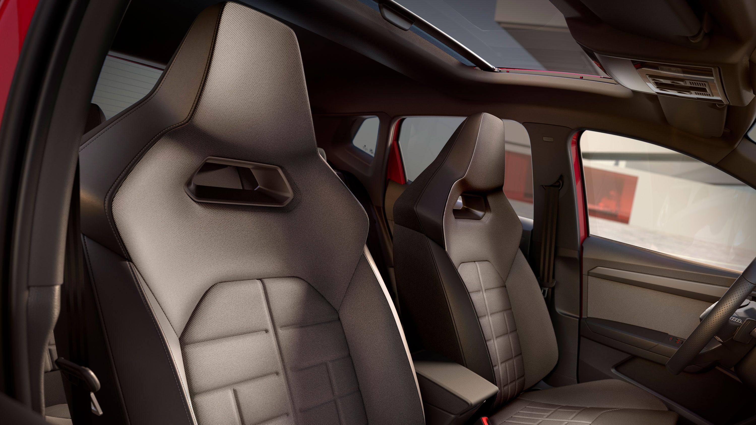 Športové sedadlá v modeli SEAT Ibiza.