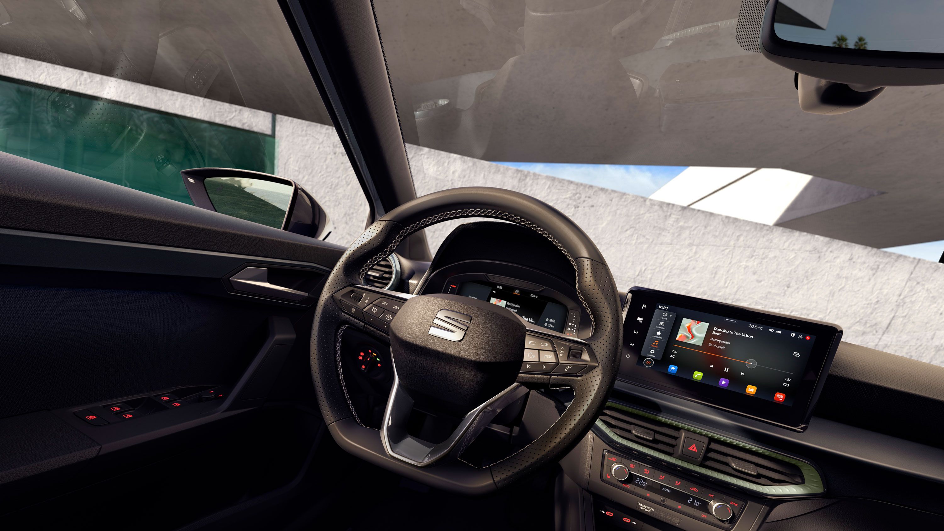 Pokročilý navigačný systém SEAT Arona s 9,2-palcovou obrazovkou