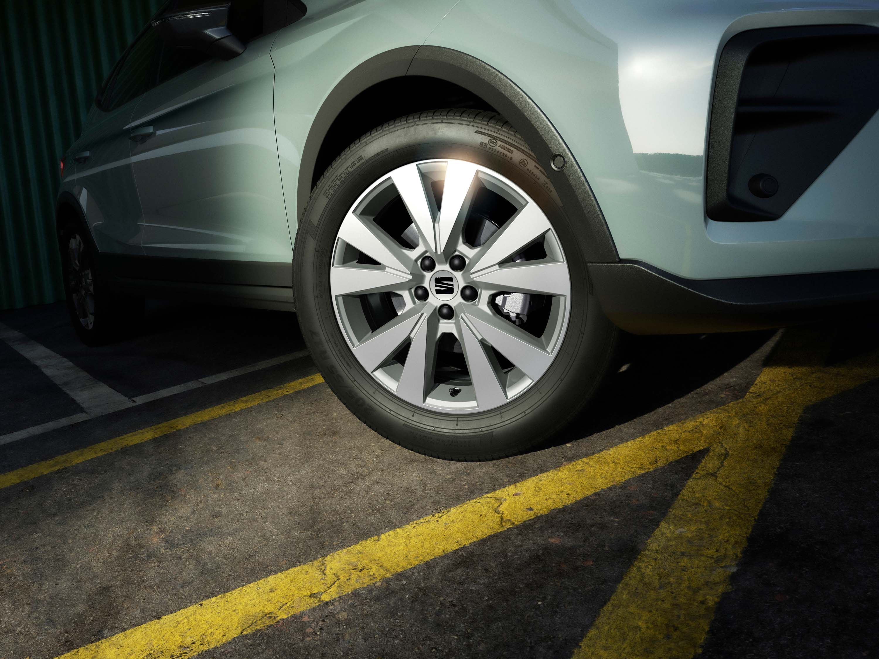 17-palcové dynamické frézované disky z ľahkej zliatiny modelu SEAT Arona