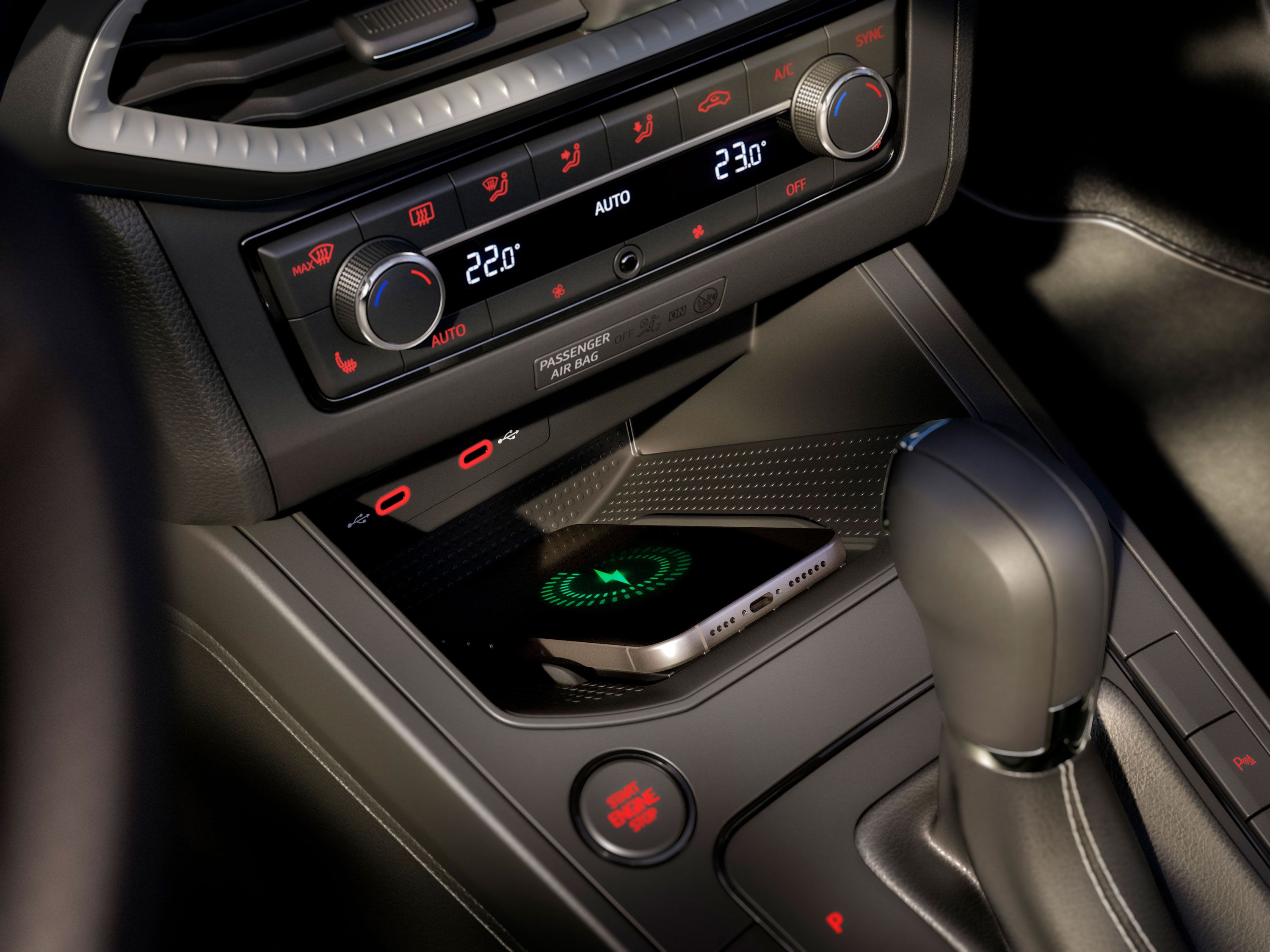 Pohľad na interiér modelu SEAT Ibiza s modernými technológiami